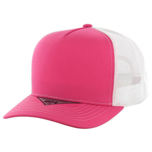 804T | TRUCKER HAT - Pink/White