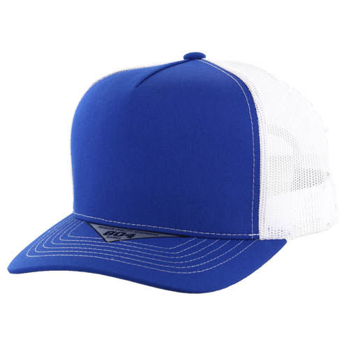 804T | TRUCKER HAT - Royal/White