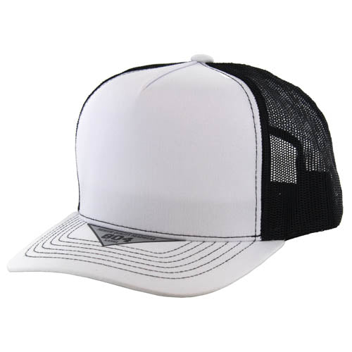 804T | TRUCKER HAT - White/Black