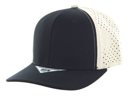 815DP | PERFORATED HAT - Black/Khaki