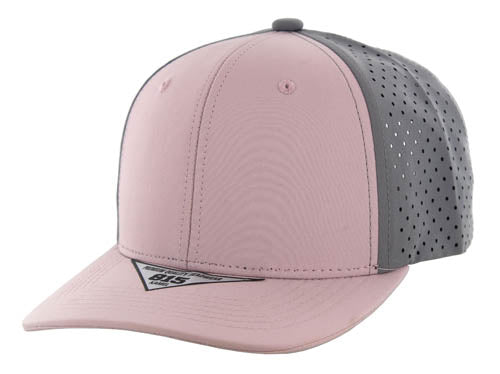 815DP | PERFORATED HAT - Pink/Light Grey