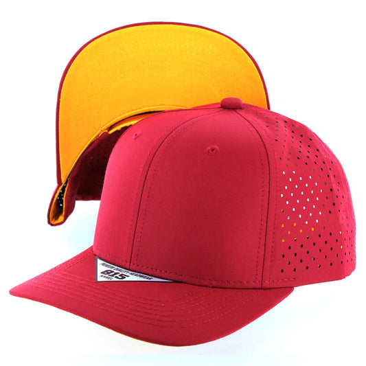815DPS | PERFORATED SUBTONE HAT - Burgundy (Gold)