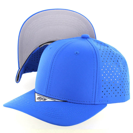 815DPS | PERFORATED SUBTONE HAT - Royal (Light Grey)