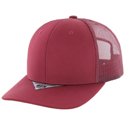 815NT | NANO TWILL TRUCKER HAT - Burgundy
