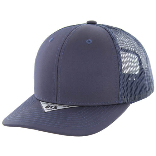 815NT | NANO TWILL TRUCKER HAT - Navy