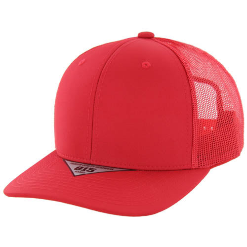 815NT | NANO TWILL TRUCKER HAT - Red