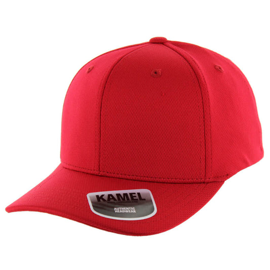815PK | PREMIUM FLEX POLY KNIT HAT - Red