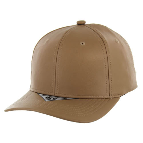 815PU | PU LEATHER HAT - Khaki