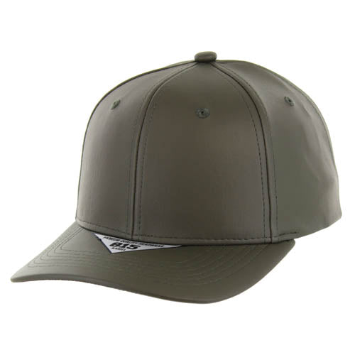 815PU | PU LEATHER HAT - Olive