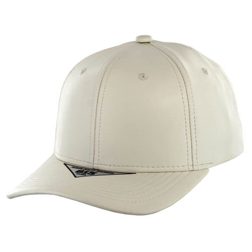 815PU | PU LEATHER HAT - White