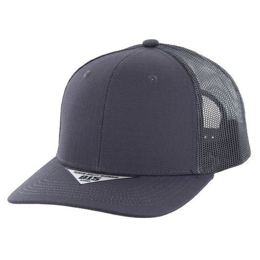 815RST | RIPSTOP TRUCKER HAT - Charcoal