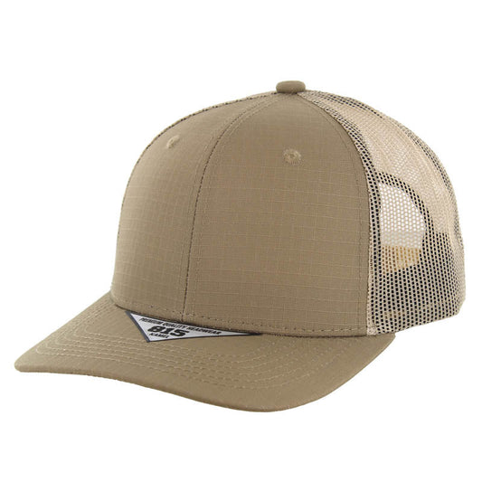 815RST | RIPSTOP TRUCKER HAT - Khaki