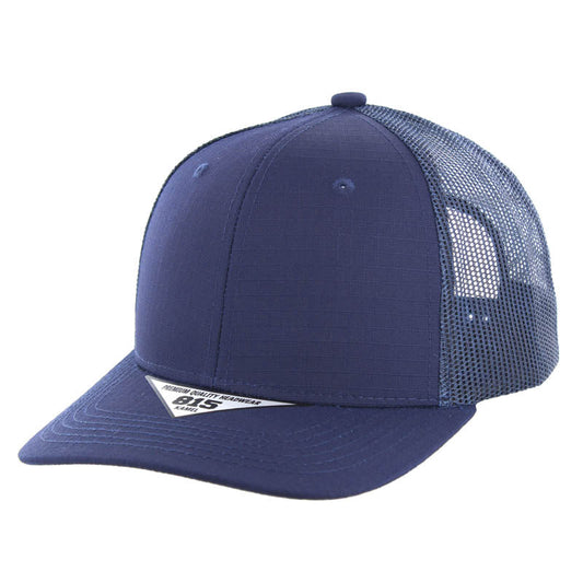 815RST | RIPSTOP TRUCKER HAT - Navy