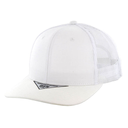 815RST | RIPSTOP TRUCKER HAT - White
