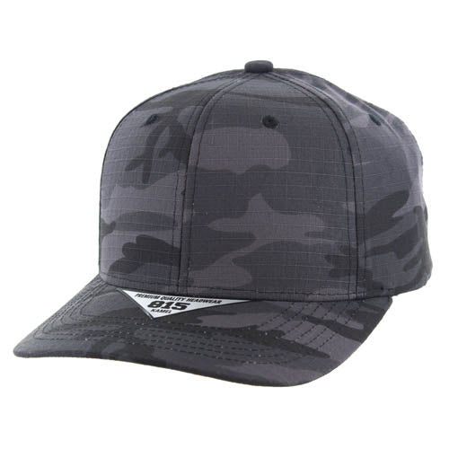 815RS | RIPSTOP HAT - Black Camo