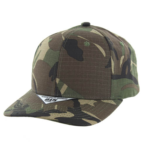 815RS | RIPSTOP HAT - Green Camo
