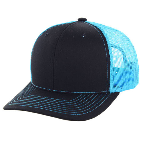 815T | TRUCKER HAT - Aqua/Black