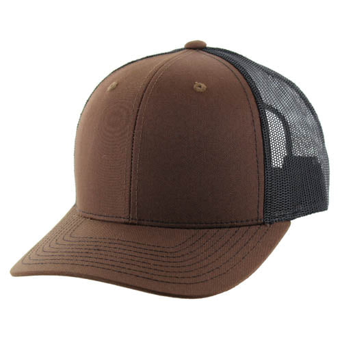 815T | TRUCKER HAT - Brown/Black