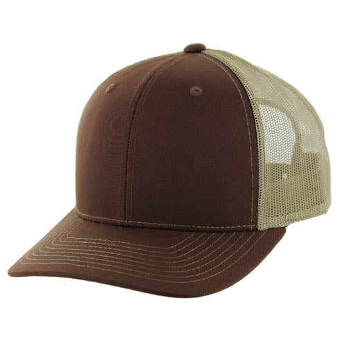 815T | TRUCKER HAT - Brown/Khaki