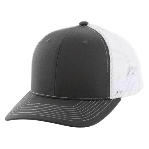 815T | TRUCKER HAT - Charcoal/White