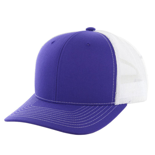 815T | TRUCKER HAT - Purple/White