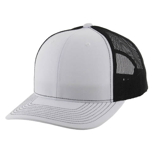815T | TRUCKER HAT - White/Black