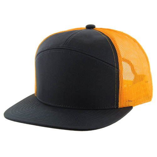 707T | TRUCKER HAT - Charcoal/Old Gold